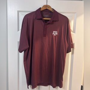 Maroon A&M Polo